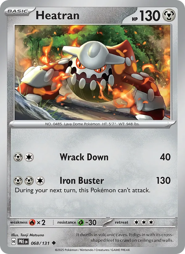Heatran 068 – Non-holo