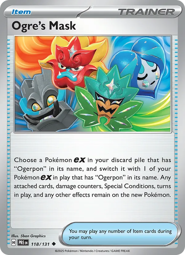 Ogre's Mask 118 – Non-holo