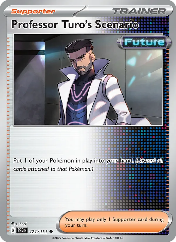 Professor Turo's Scenario 121 – Non-holo