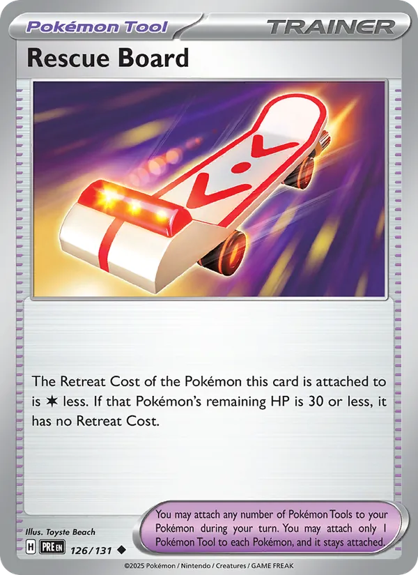 Rescue Board 126 – Non-holo