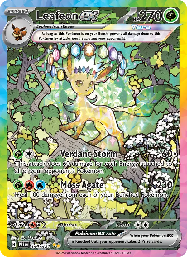 Leafeon ex 144 – Holo