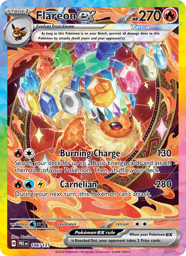 Flareon ex 146 – Holo