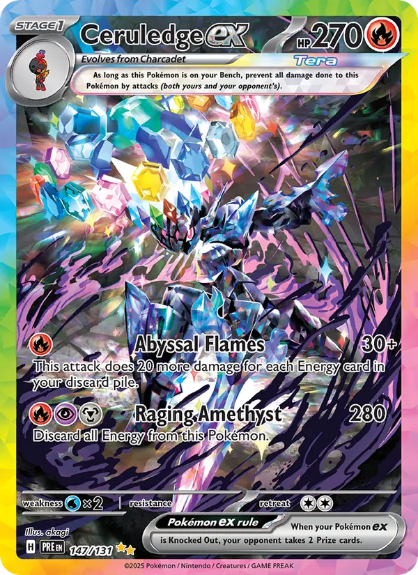Ceruledge ex 147 – Holo