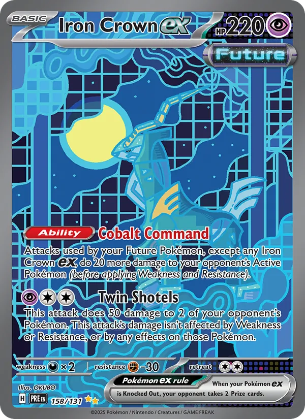 Iron Crown ex 158 – Holo