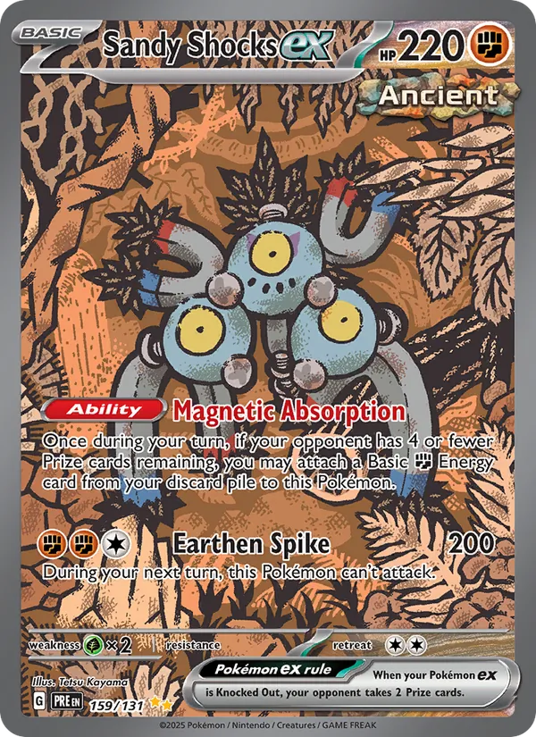 Sandy Shocks ex 159 – Holo