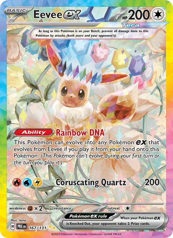 Eevee ex 167 – Holo