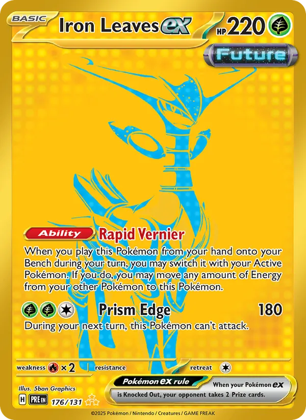 Iron Leaves ex 176 – Holo
