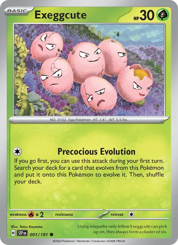Exeggcute 001 – Non-holo