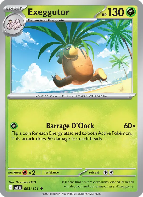 Exeggutor 003 – Non-holo