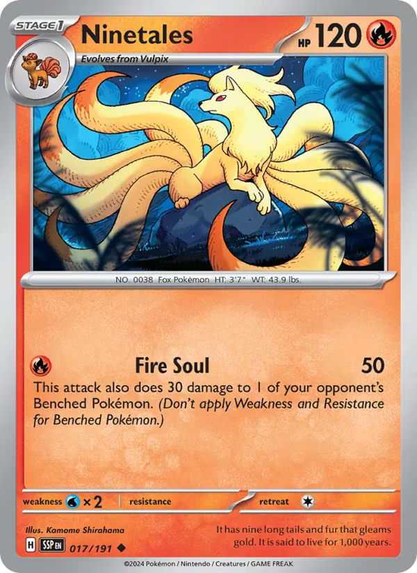 Ninetales 017 – Non-holo