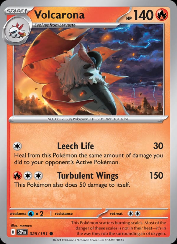 Volcarona 025/191