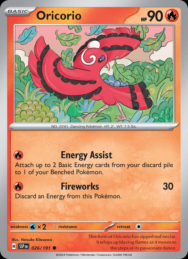 Oricorio 026/191