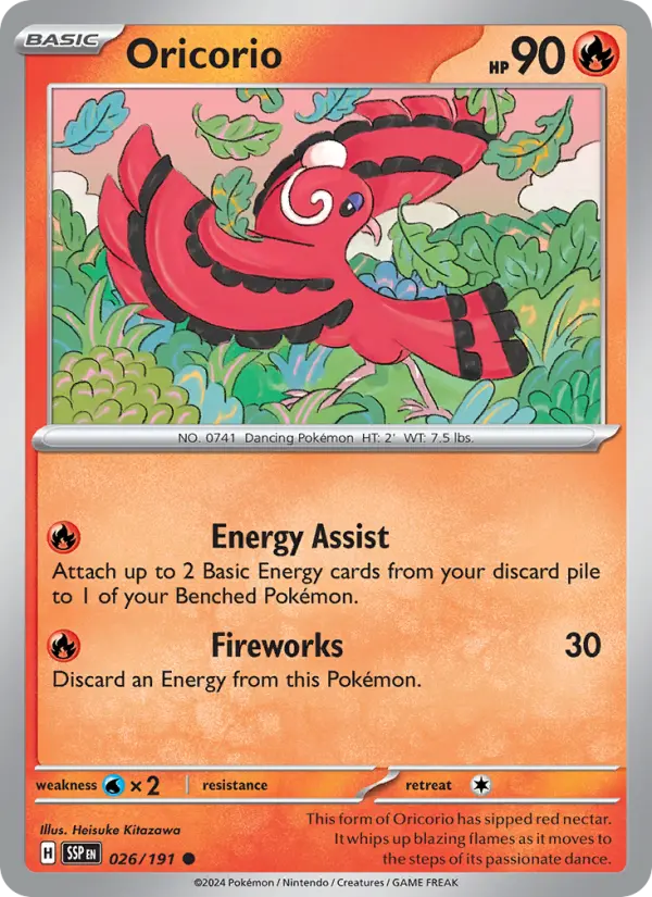 Oricorio 026 – Non-holo