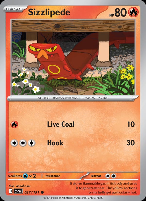 Sizzlipede 027/191
