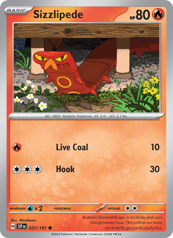 Sizzlipede 027 – Non-holo