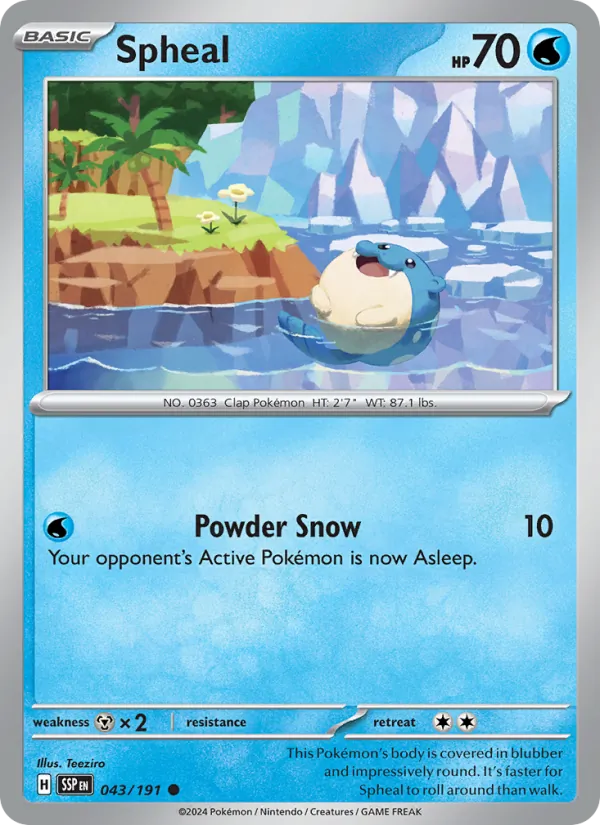 Spheal 043 – Non-holo