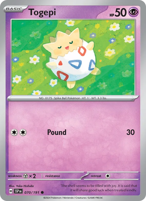 Togepi 070 – Non-holo