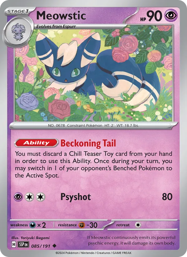 Meowstic 085 – Non-holo