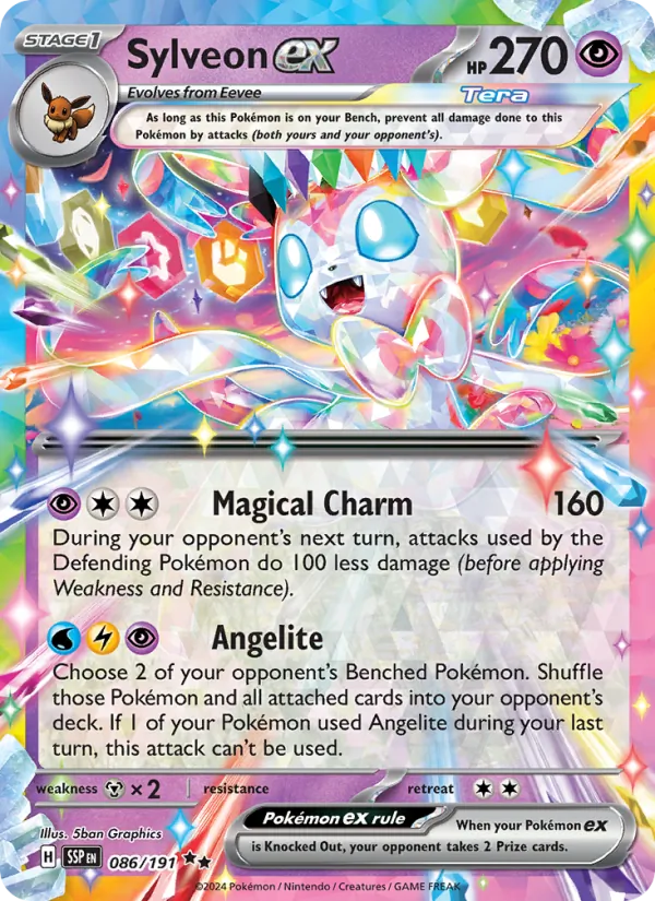 Sylveon ex 086 – Holo