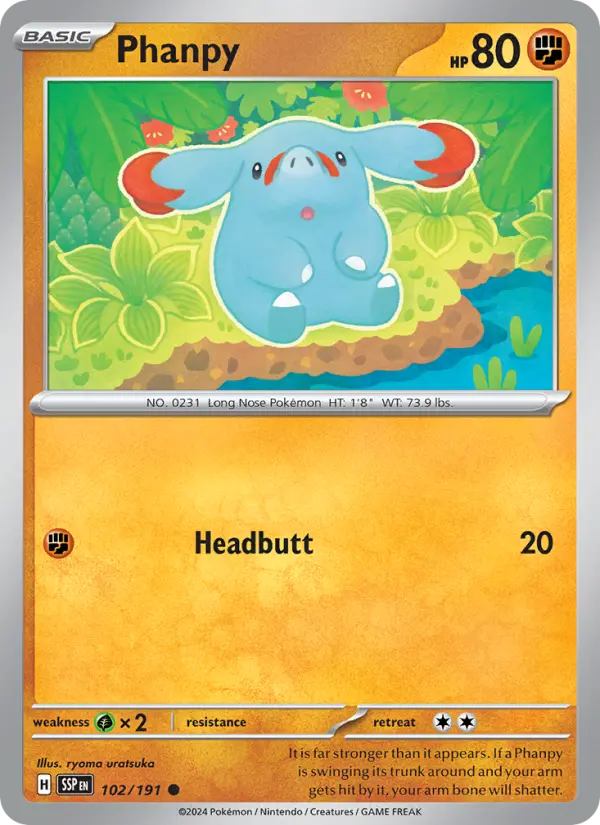 Phanpy 102 – Non-holo
