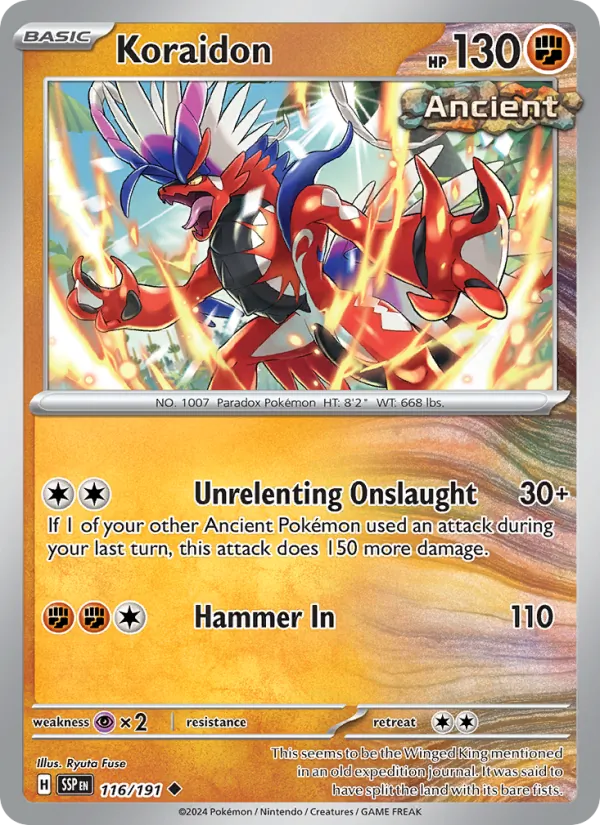 Koraidon 116 – Non-holo