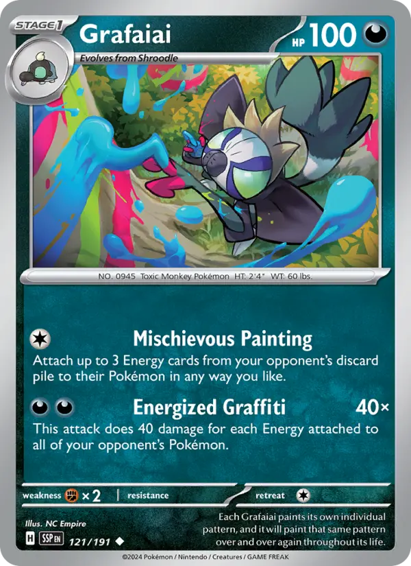 Grafaiai 121 – Non-holo