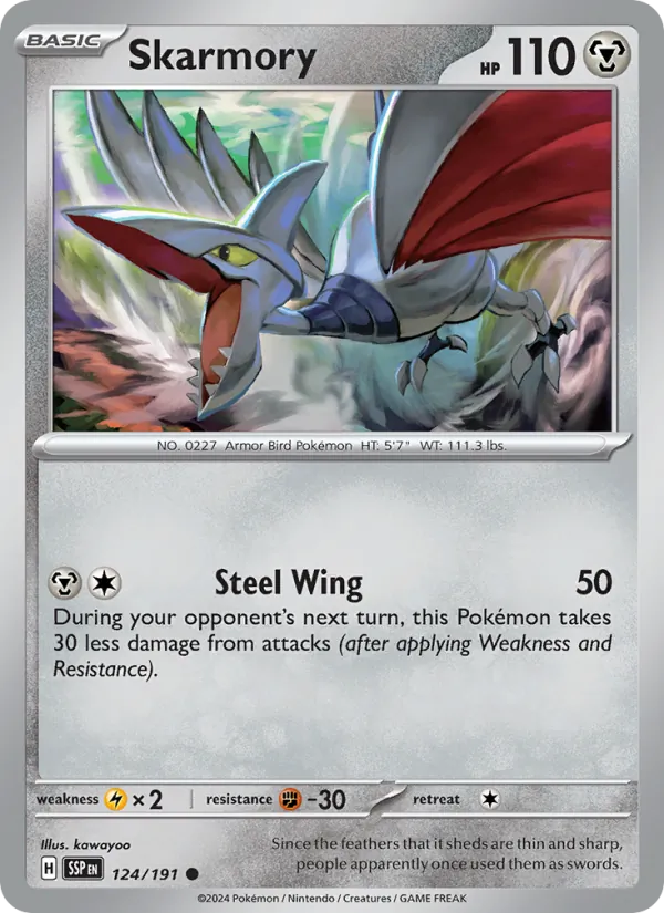 Skarmory 124 – Non-holo