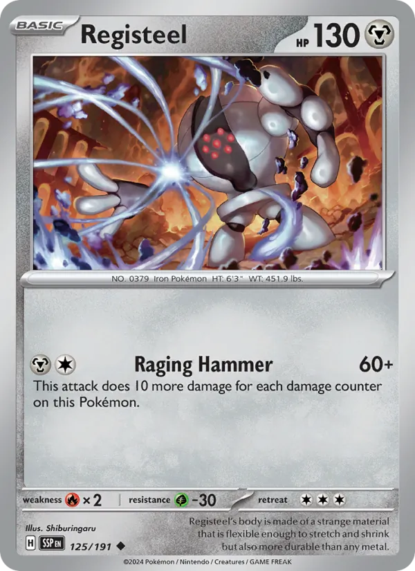 Registeel 125 – Non-holo