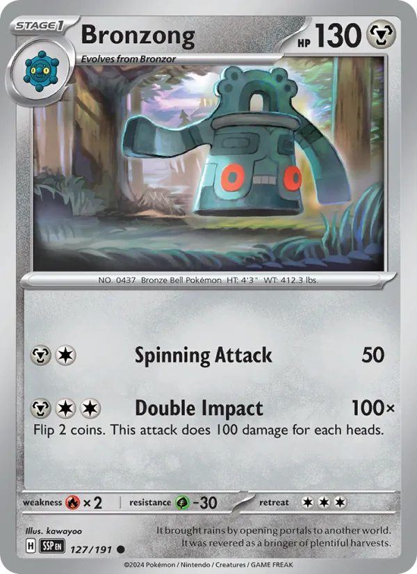 Bronzong 127 – Non-holo