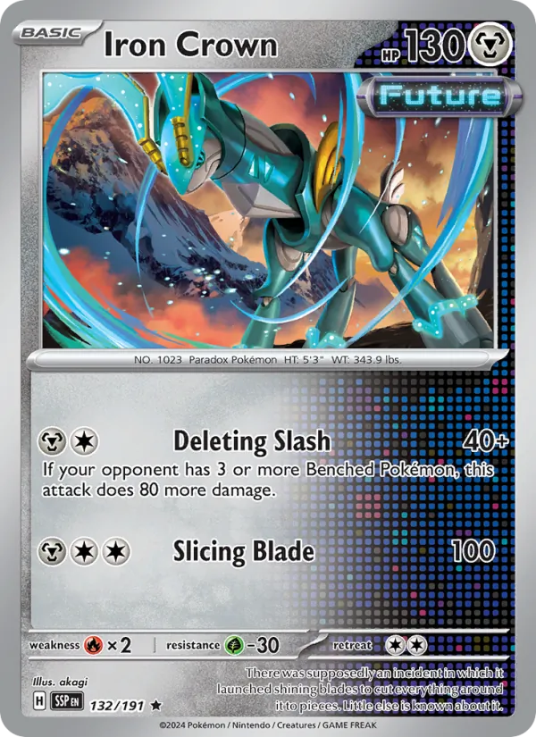 Iron Crown 132 – Reverse Holo