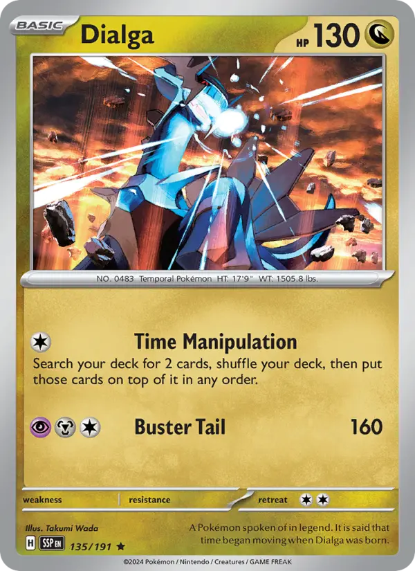 Dialga 135 – Reverse Holo