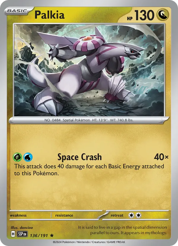 Palkia 136 – Reverse Holo