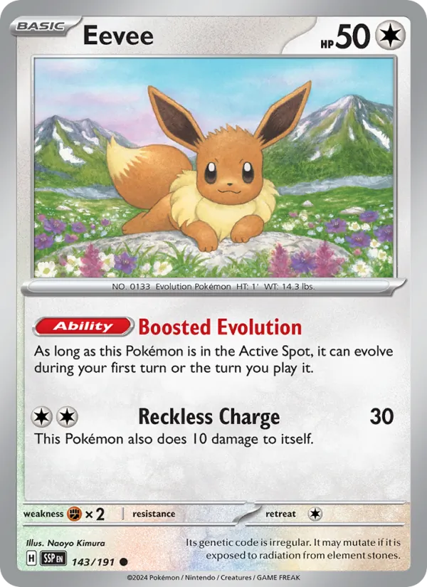 Eevee 143 – Non-holo