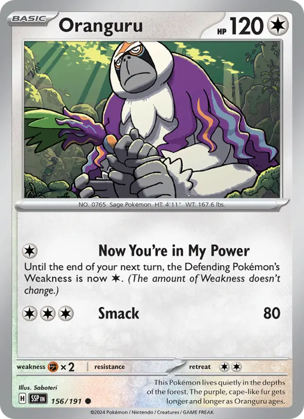 Oranguru 156 – Non-holo