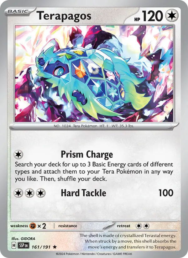 Terapagos 161 – Reverse Holo