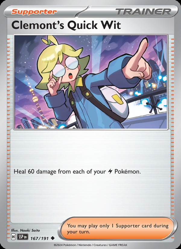 Clemont's Quick Wit