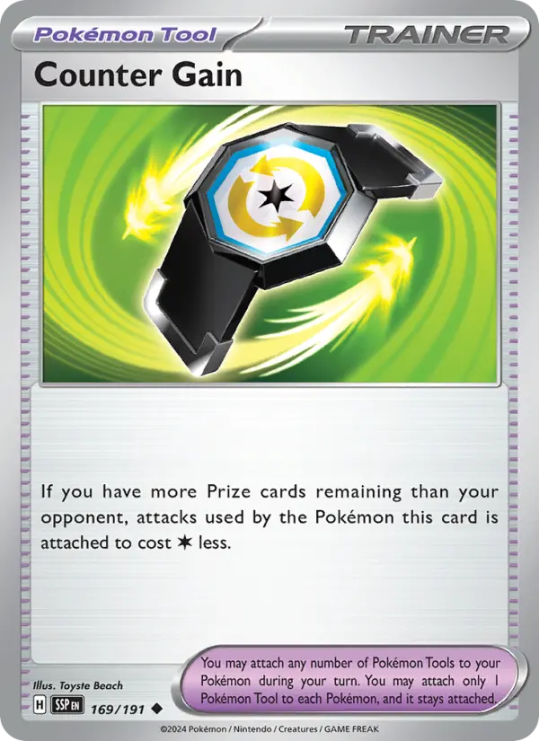 Counter Gain 169 – Non-holo