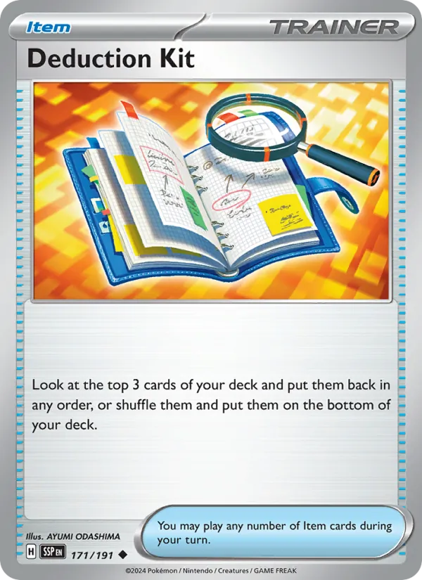 Deduction Kit 171 – Non-holo