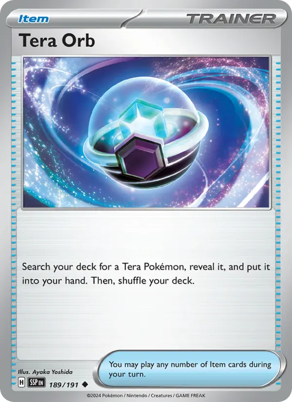 Tera Orb 189 – Non-holo