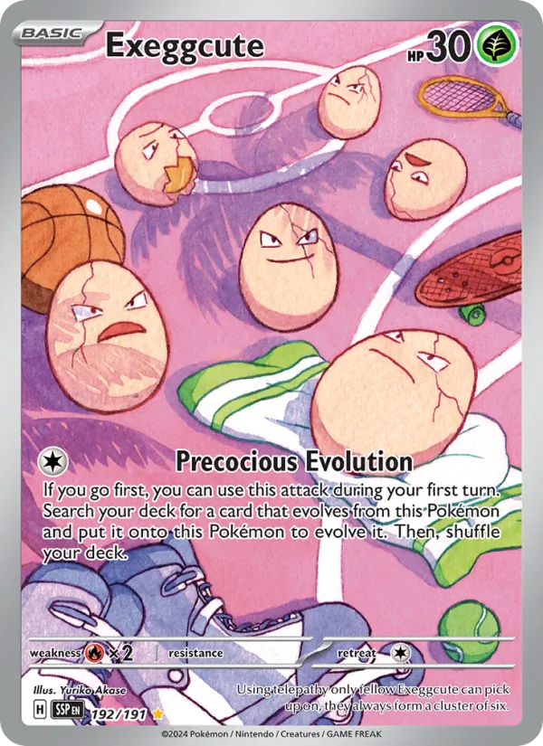 Exeggcute 192 – Holo