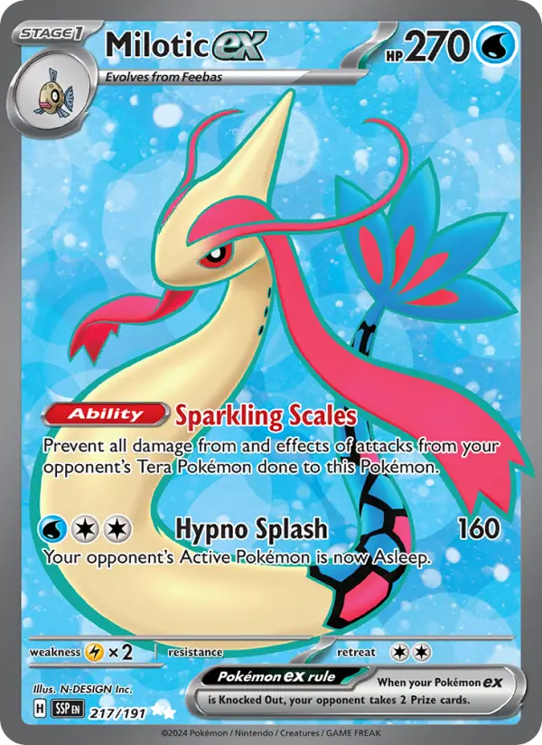 Milotic ex 217 – Holo
