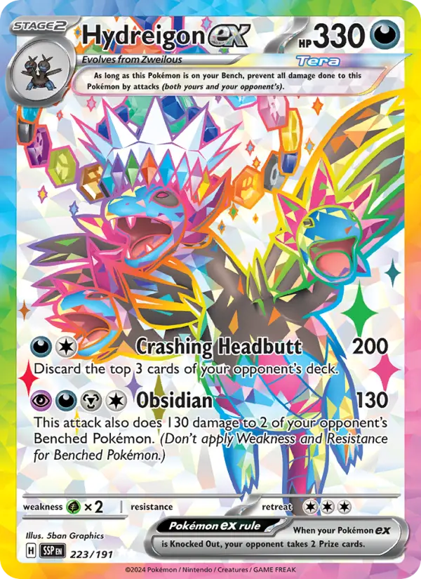 Hydreigon ex 223 – Holo