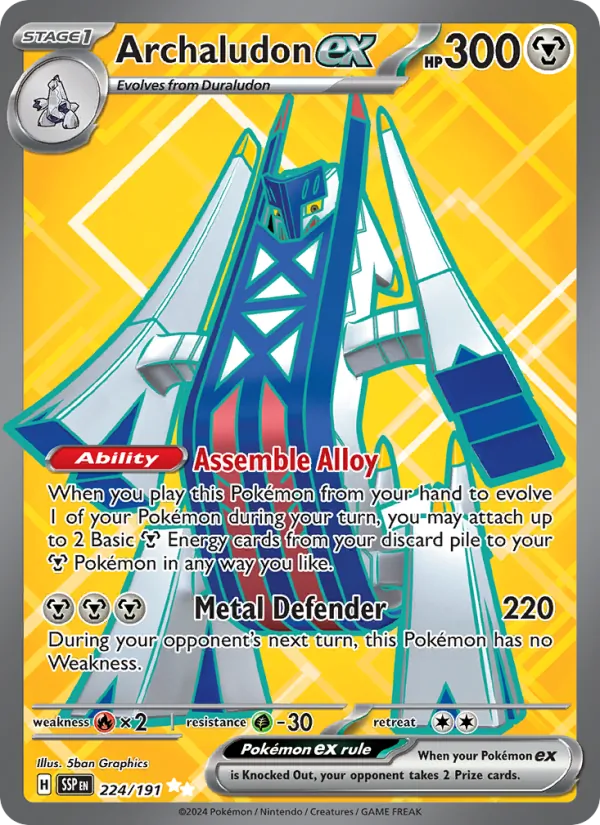 Archaludon ex 224 – Holo