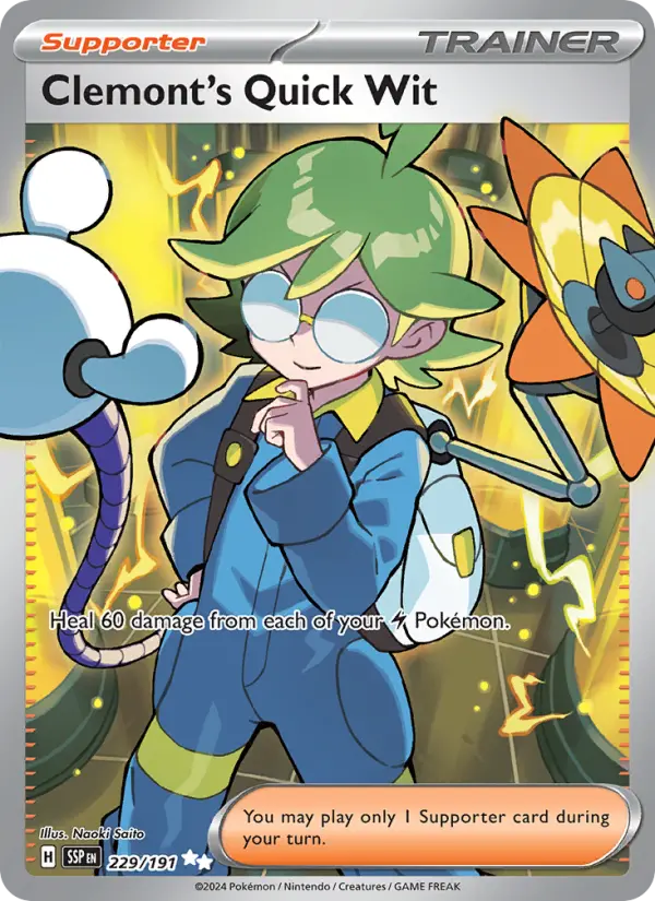 Clemont's Quick Wit 229 – Holo