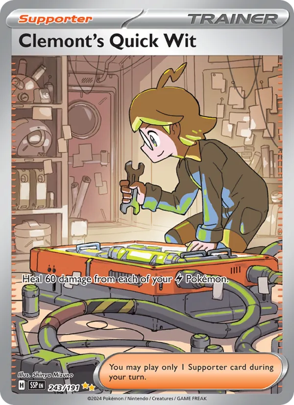 Clemont's Quick Wit 243 – Holo
