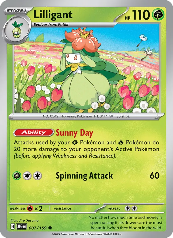 Lilligant 007 – Non-holo