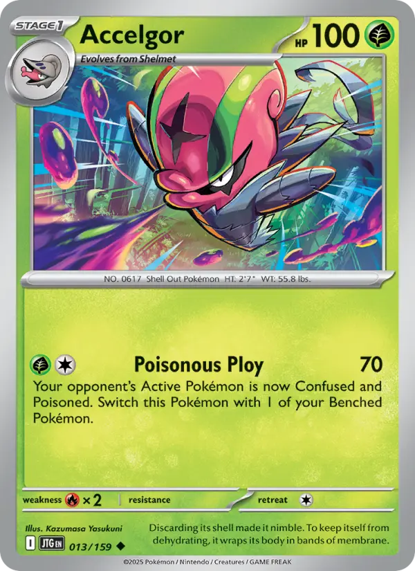 Accelgor 013 – Non-holo