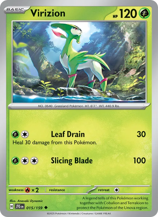 Virizion 015 – Non-holo