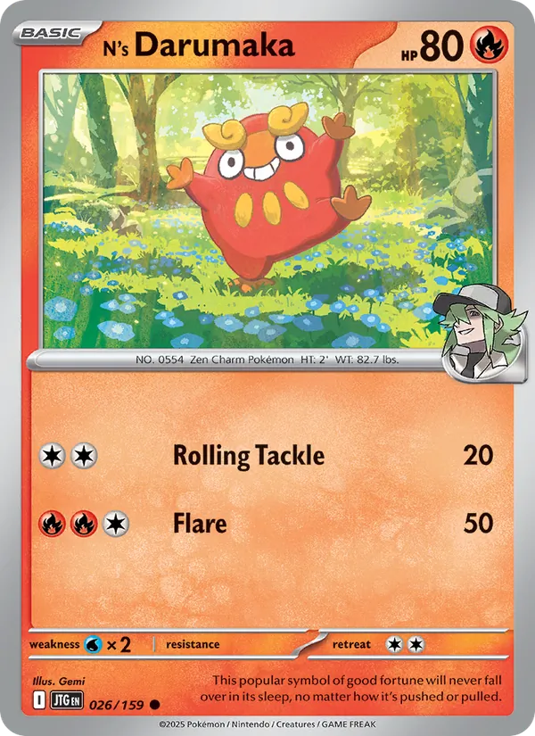 N's Darumaka 026 – Non-holo