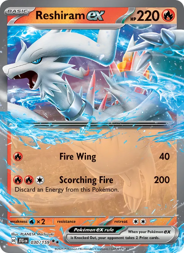 Reshiram ex 030 – Holo